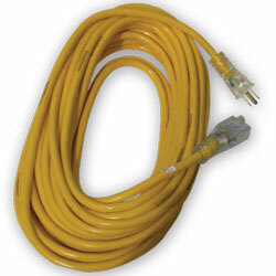 Power Cord 10-3 Yellow Extension - 50ft