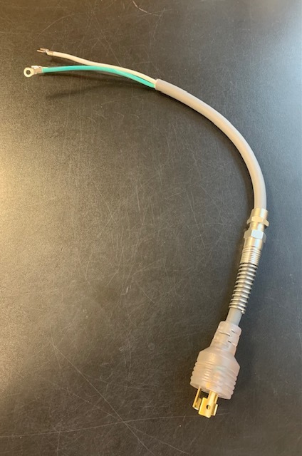 EZ8 Cord Adaptor w-Plug & Strain Relief #40541A