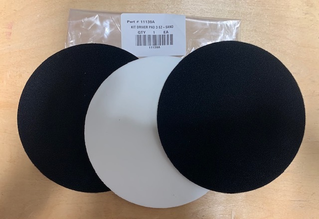 American Sanders - Clarke #11139A - EZ_Sand Driver Pad Kit - 3 Pads