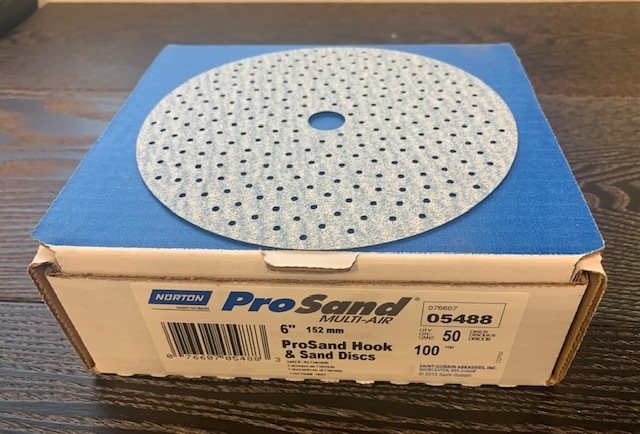 Norton ProSand Multi-Air 6" Ceramic Alumina Discs - Box/50 - Image 2